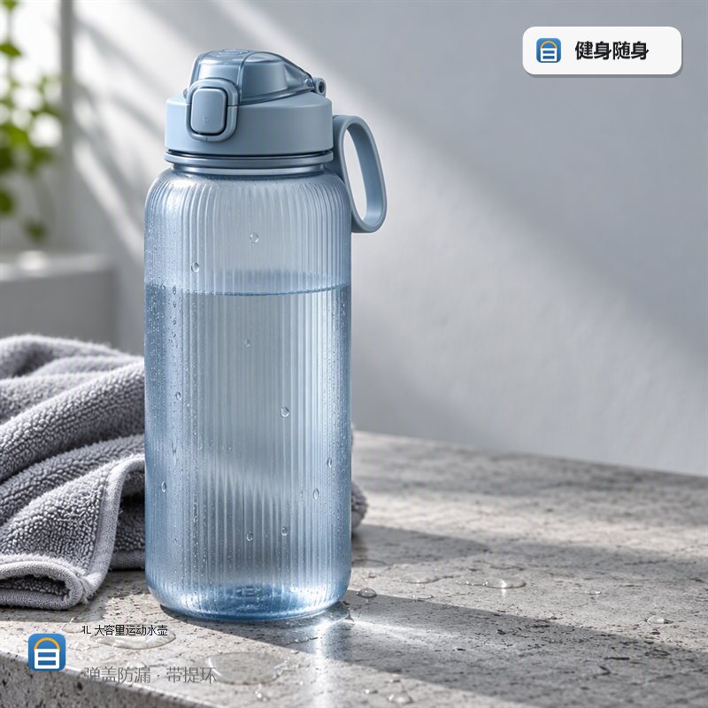 1L 大容量运动水壶