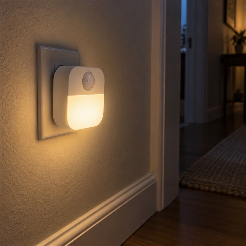 人体感应 LED 小夜灯