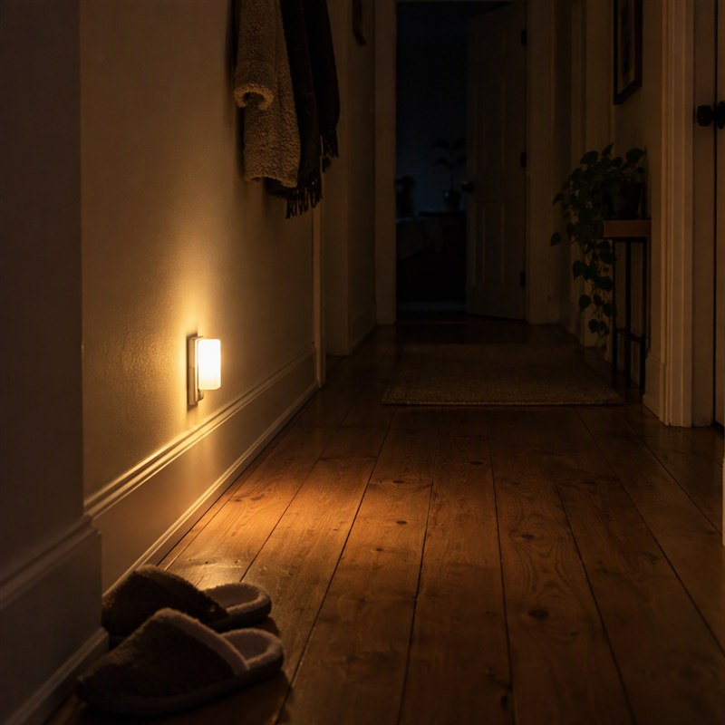 人体感应 LED 小夜灯